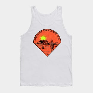 Death Valley California Mountains Cactus National Park Tank Top